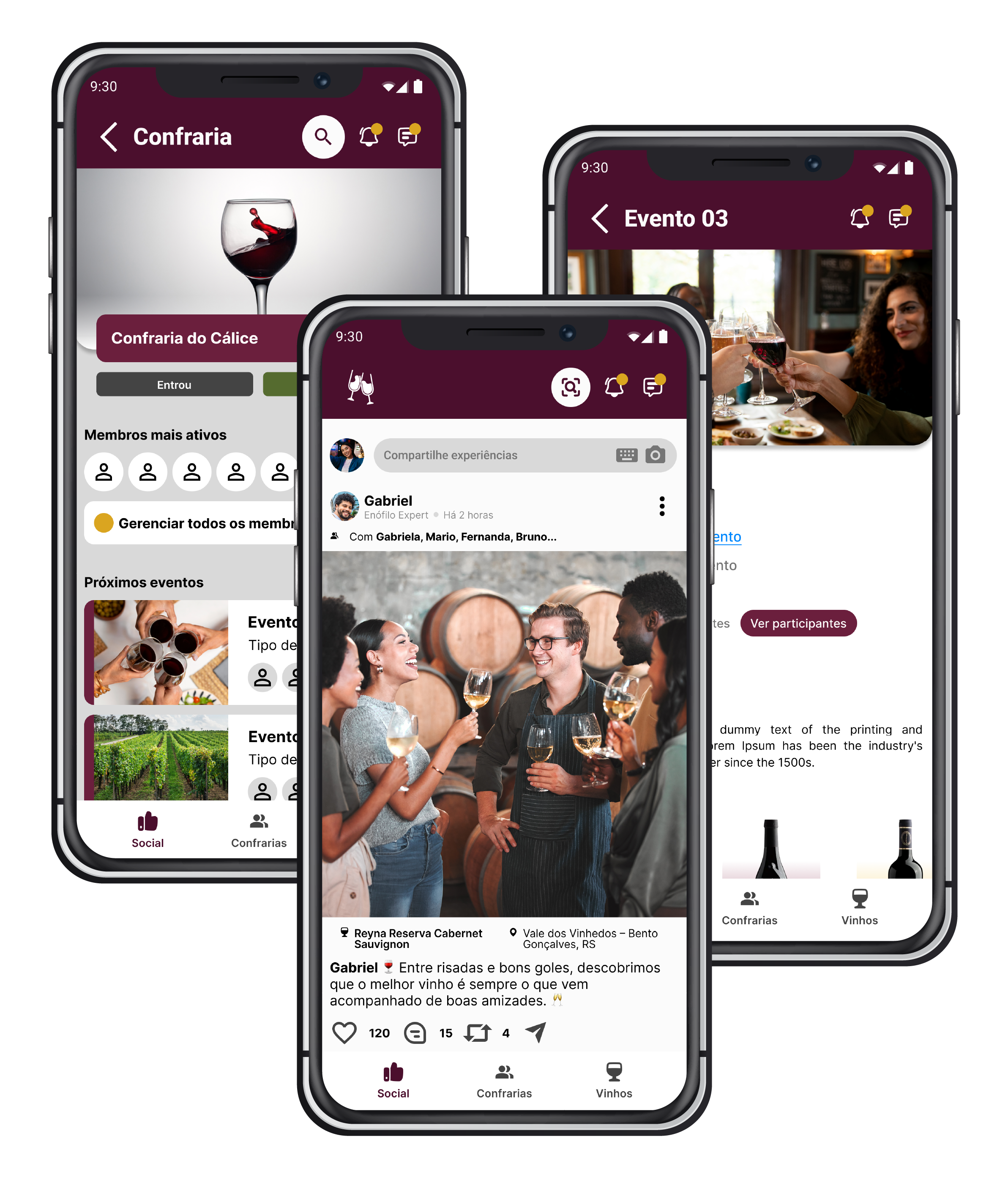 Tchin Tchin App Screenshots
