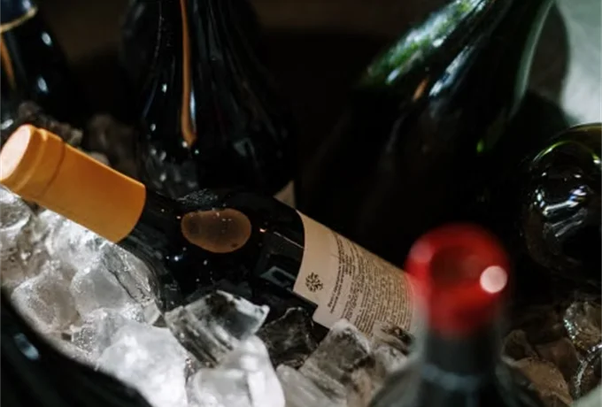 Garrafas de vinho para escolher